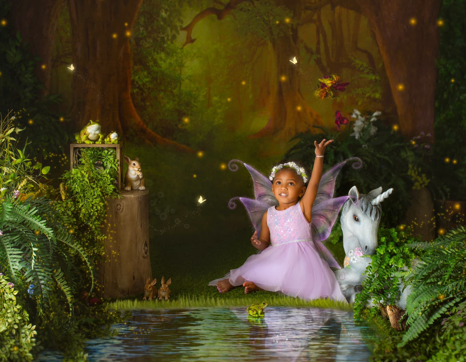 Fantasy portrait compositing — Pinski Studio